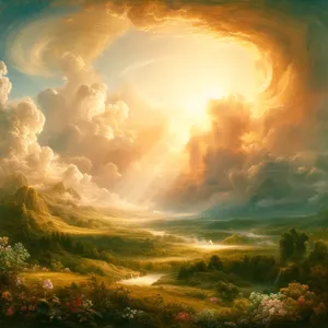 1. Nõnda said lõpetatud taevas ja maa ja kõik nende väed.