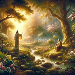 16. Ja Jehoova Jumal käskis inimesele, öeldes: Kõikide aia puude viljast võid sa vabalt süüa,