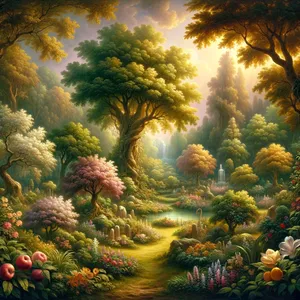 9. Ja Jehoova Jumal pani maast kasvama kõik puud, mis on ilusad vaadata ja head toiduks; ka elu puu aia keskel ja hea ja kurja tundmise puu.