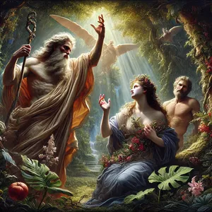 16. Naisele Ta ütles: „Ma teen su lapseootuse vaeva suureks; sa pead valuga lapsi ilmale tooma. Ja su iha on su mehe poole, kuid tema valitseb su üle.”