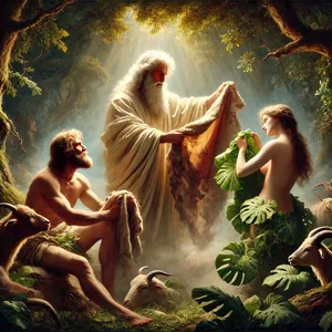 21. Ja Issand Jumal tegi Aadamale ja ta naisele nahkriided ja pani neile selga.