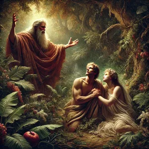 22. Ja Issand Jumal ütles: „Vaata, inimene on saanud nagu üks meie seast, tundes head ja kurja. Aga nüüd - et ta ei sirutaks oma kätt ja ei võtaks ka elupuu viljast ega sööks ja ei elaks igavesti!”