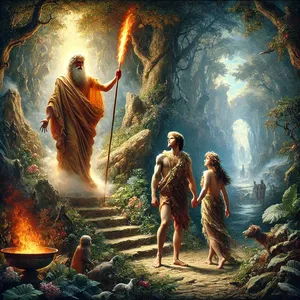 24. Ta ajas inimese välja ja asetas kiruubid ning leekiva mõõga, mis pööreldes valvasid teed elupuu juurde.