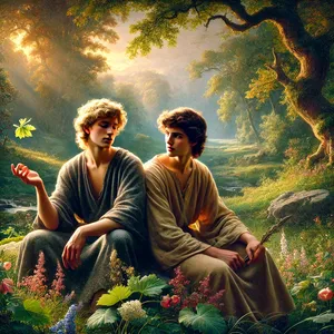 7. Eks kui sa teed head, siis sa võid ju tõsta oma palet, aga kui sa ei tee head, siis luurab patt ukse taga ja himustab sinu järele, aga sina pead valitsema tema üle!”