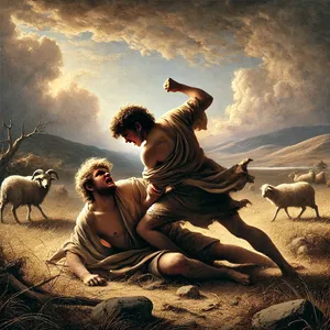 8. Ja Kain rääkis oma venna Aabeliga. Aga kui nad olid väljal, tungis Kain oma venna Aabeli kallale ja tappis tema.