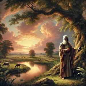 6. Set elas sada viis aastat ja temale sündis Eenos.