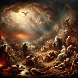 5. Ja Issand nägi, et inimese kurjus oli suur maa peal ja kõik ta südame mõtlemised iga päev üksnes kurjad.