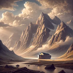 4. Seitsmenda kuu seitsmeteistkümnendal päeval peatus laev Ararati mägedele.